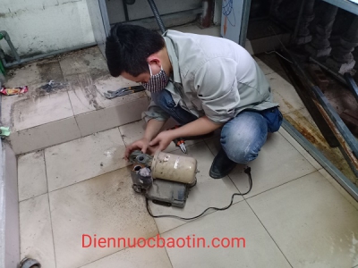 sửa chữa máy bơm nước tại nhà hà nội - Bảo Tín